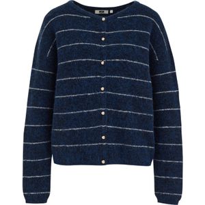 WE Fashion - Gebreid Vest - Blauw