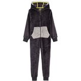 WE Fashion - Dino-onesie - Regular Fit - Met Capuchon - Jongens