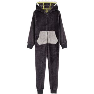 WE Fashion - Dino-onesie - Jongens - Regular Fit - Met Capuchon