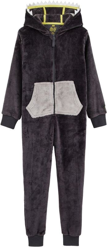 WE Fashion - Dino-onesie - Regular Fit - Met Capuchon - Jongens