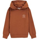 WE Fashion - Heren T-shirt - Roestbruin - Katoen - Regular fit