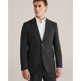 WE Fashion - Slim Fit Colbert - Donkergroen - Met Print