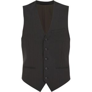 WE Fashion - Gilet - Donkergroen
