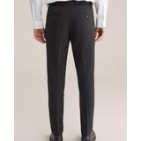 WE Fashion - Slim Fit Pantalon - Donkergroen - Met Herringbone Print