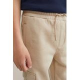 Blue Ridge - Regular Fit - Joggingbroek - Beige - Cargozakken