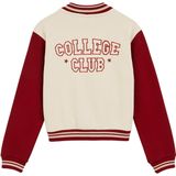 WE Fashion - Sweat Bomber - Meisjes - Oversized - Colourblock Design