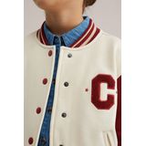 WE Fashion - Sweat Bomber - Meisjes - Oversized - Colourblock Design