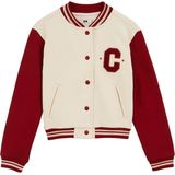 WE Fashion - Sweat Bomber - Meisjes - Oversized - Colourblock Design