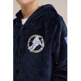 WE Fashion Nachtkledij  navy / geel / rood / wit