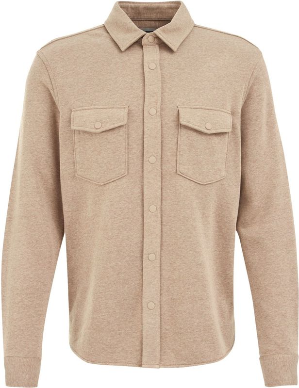 WE Fashion - Blouse - Ombregrijs - Klassieke Blouse - Lange Mouw