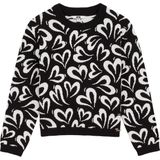 WE Fashion - Gebreide Trui - Zwart - Regular Fit - LENZING™ ECOVERO™ Viscose