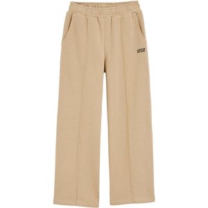 WE Fashion - Straight Fit Joggingbroek - Beige