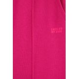 WE Fashion - Meisjes Straight Fit Joggingbroek - Felroze