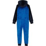 WE Fashion - Jongens Onesie - Met Embroidery - Regular Fit - Capuchon - Lange Mouwen