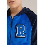 WE Fashion - Jongens Onesie - Met Embroidery - Regular Fit - Capuchon - Lange Mouwen