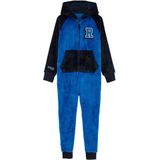 WE Fashion - Jongens Onesie - Met Embroidery - Regular Fit - Capuchon - Lange Mouwen