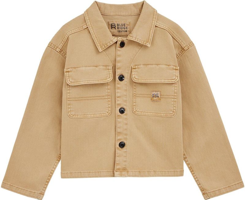 Blue Ridge - Overshirt - Beige - Oversized - Katoen