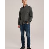 Fundamentals - Slim Fit Overhemd - Legergroen - Katoen