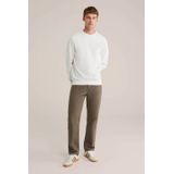 WE Fashion - Regular Fit Sweater - Beige - Katoen