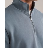 WE Fashion - Heren Sweater - Katoenmix - Regular Fit - Met Rits