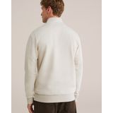 WE Fashion - Sweater - Regular Fit - Katoenmix - Met Rits