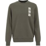 WE Fashion - Sweater - Donkergroen