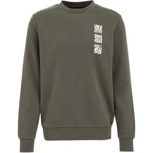 WE Fashion - Sweater - Donkergroen