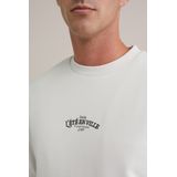 WE Fashion - Sweatshirt - Lichtbeige - Zwart