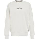WE Fashion - Sweatshirt - Lichtbeige - Zwart