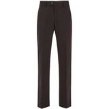 WE Fashion - Wollen Loose Pantalon - Bruin