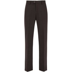 WE Fashion - Loose Pantalon - Bruin - Wol