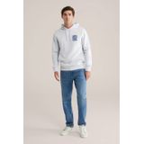 WE Fashion - Regular Fit Hoodie - Met Opdruk