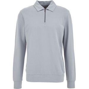 WE Fashion - Regular Fit Sweater - Lichtgrijs - Katoen