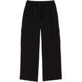 WE Fashion - Cargobroek - Zwart - High Waist - Katoen