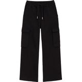 WE Fashion - Cargobroek - Zwart - High Waist - Katoen