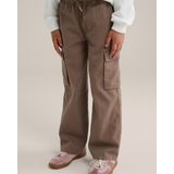 WE Fashion - Broek - Chocoladebruin - Wide Leg - Lang/maxi