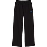 WE Fashion - Meisjes Straight Fit Joggingbroek - Zwart