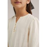 WE Fashion - Jerseyjurk - Katoen - Regular Fit - Lange Mouwen - Mao-kraag
