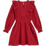 WE Fashion - Meisjes Jurk - Jerseyjurken - Met Ruches