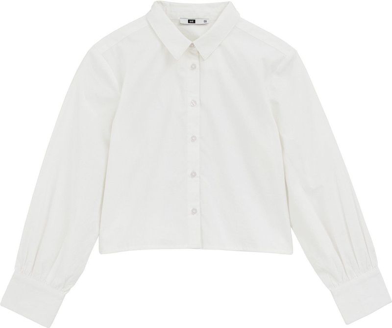 WE Fashion - Blouse - Meisjes - Lange Mouwen - Overhemdkraag - Knoopsluiting