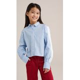 WE Fashion - Blouse - Meisjes - Lange Mouwen - Overhemdkraag - Knoopsluiting