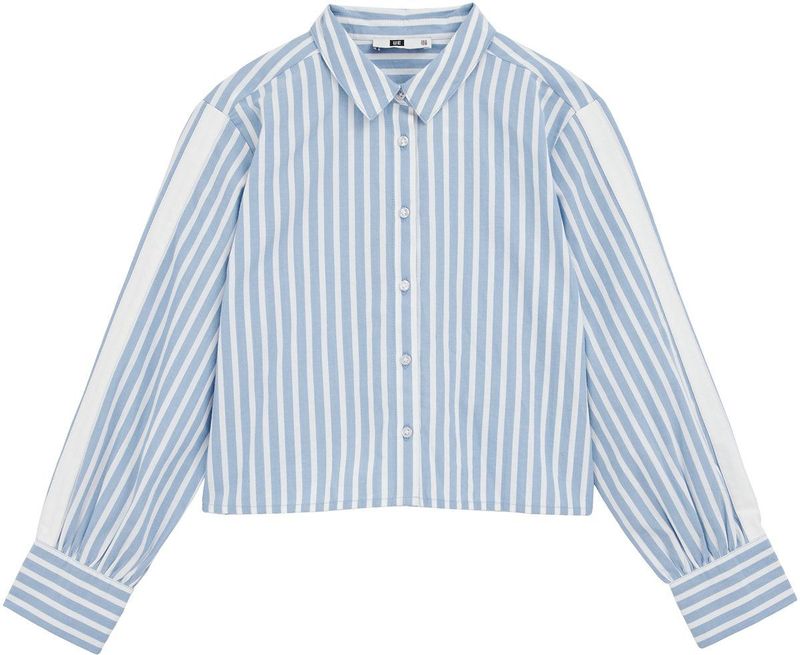 WE Fashion - Blouse - Meisjes - Lange Mouwen - Overhemdkraag - Knoopsluiting