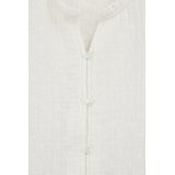 WE Fashion - Blouse - Meisjes - Regular Fit - Ronde Hals met Ruches