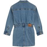 WE Fashion - Denim Jurk - Meisjes - Regular Fit - Lange Mouwen