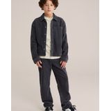 WE Fashion - Broek - Grijs - Corduroy - Loosefit