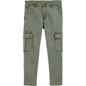 Blue Ridge - Jongens regular fit cargojeans - Regular fit - Legergroen - Katoen - Maat: 98