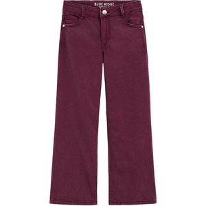 WE Fashion - Jeans - Aubergine - Wide Leg - Lang