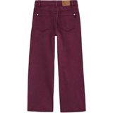WE Fashion - Jeans - Aubergine - Wide Leg - Lang
