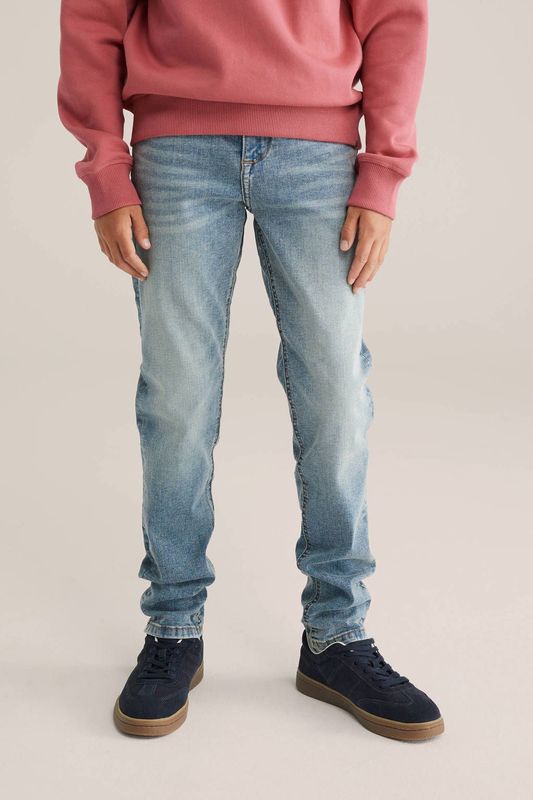 Blue Ridge - Jongens slim fit jeans - Slim Fit - Blauw - Katoen - Maat: 98