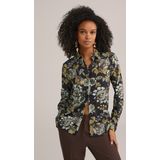 WE Fashion - Blouse - Groen/Multi